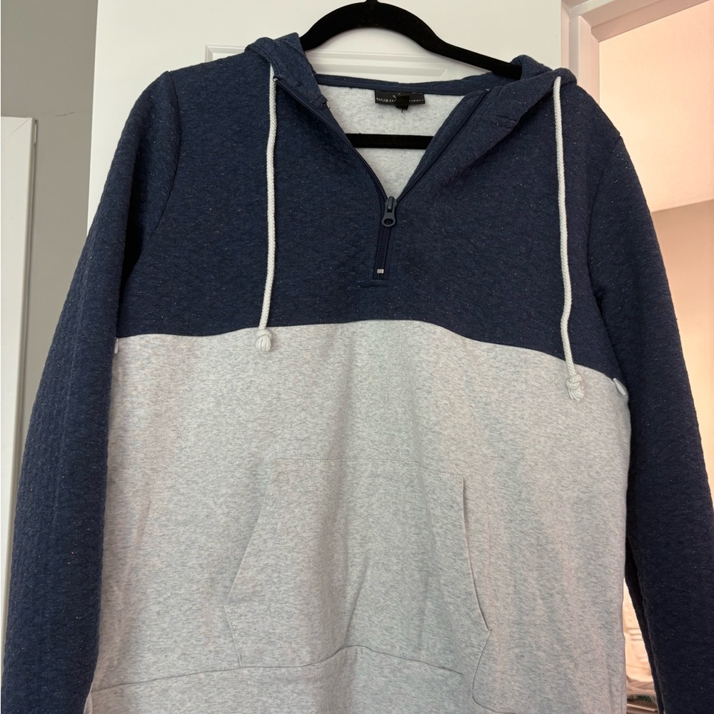 Nursing Queen Navy and Gray Women's Sweater